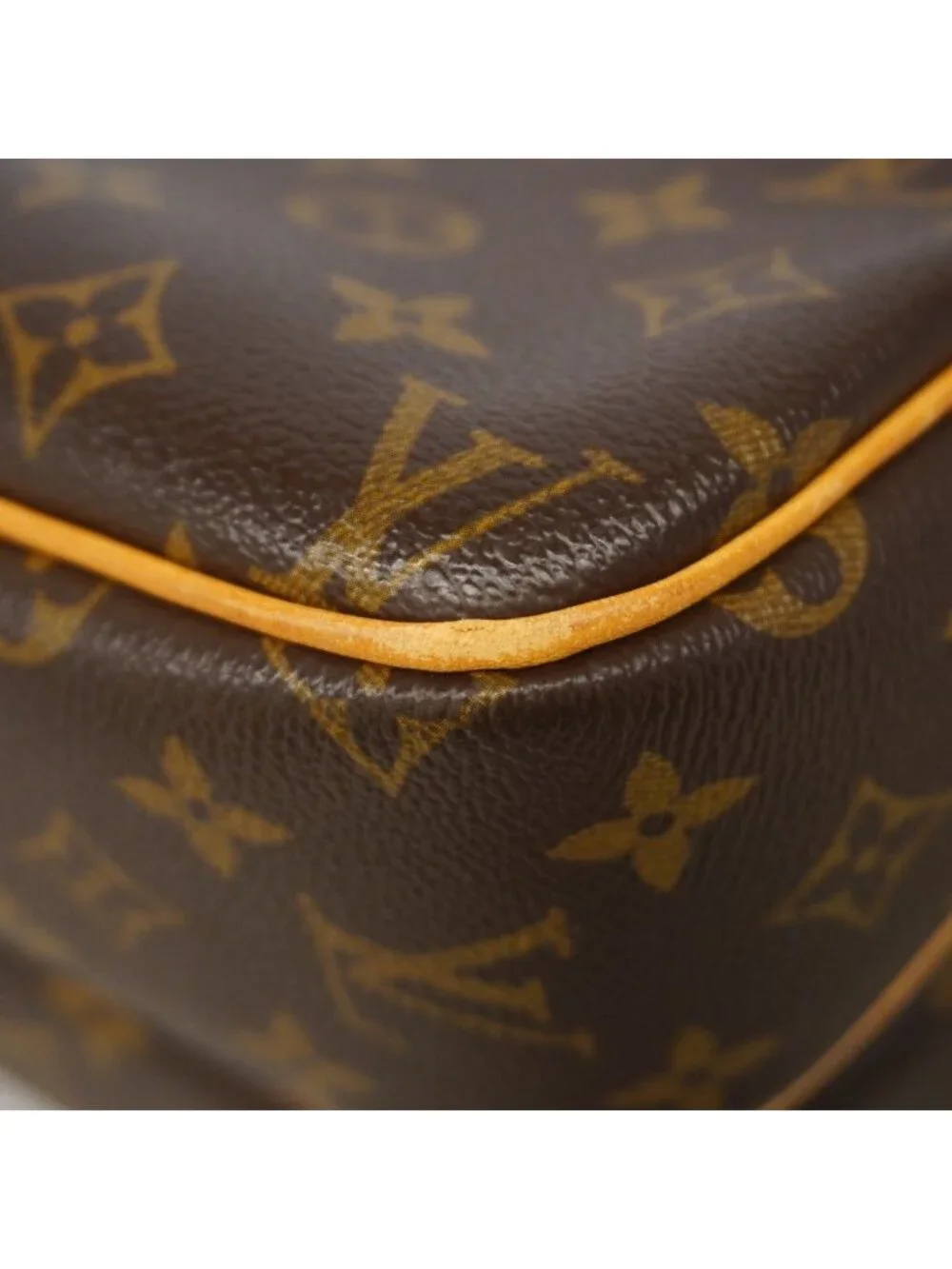 Louis Vuitton Shoulder Bag Monogram Reporter PM Brown